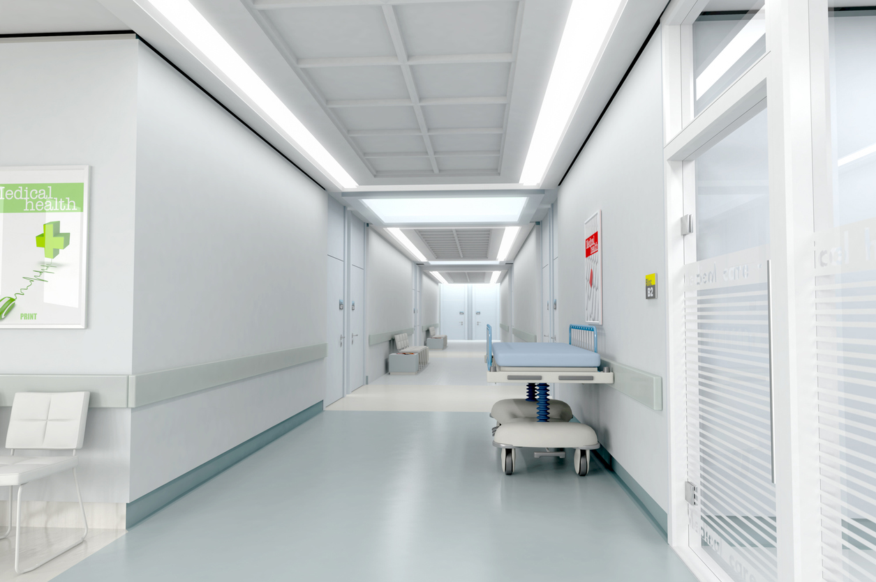Hospital corridor