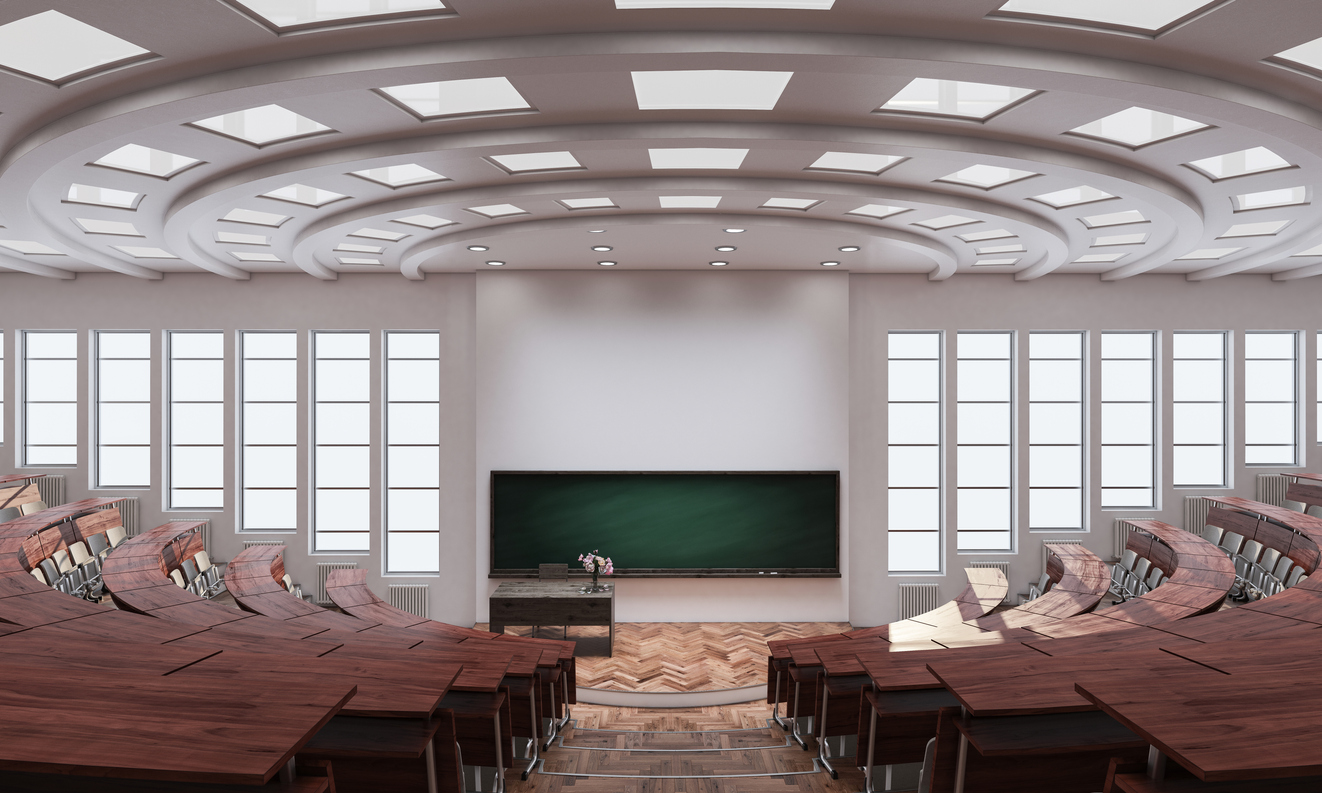 Inside an Auditorium